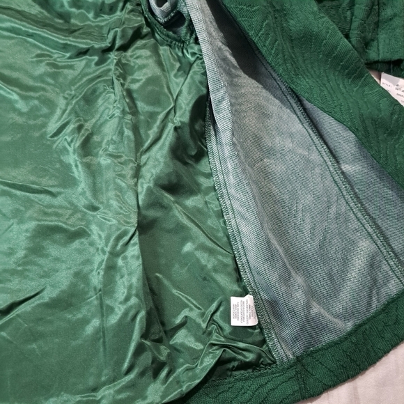 Briggs New York Green Blazer 1X - Picture 11 of 12